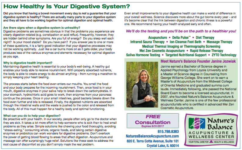 Suburban Woman Digestion Article 07-2017